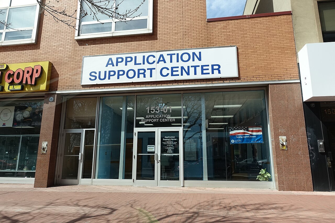 Một Trung tâm Hỗ trợ Nộp đơn (ASC) của USCIS ở New York (ảnh minh họa)