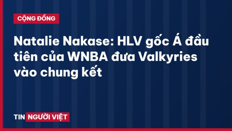 Natalie Nakase: HLV gốc Á đầu tiên của WNBA đưa Valkyries vào chung kết